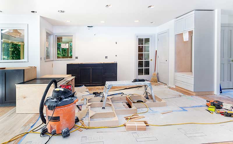 Renovatie na verhuizing